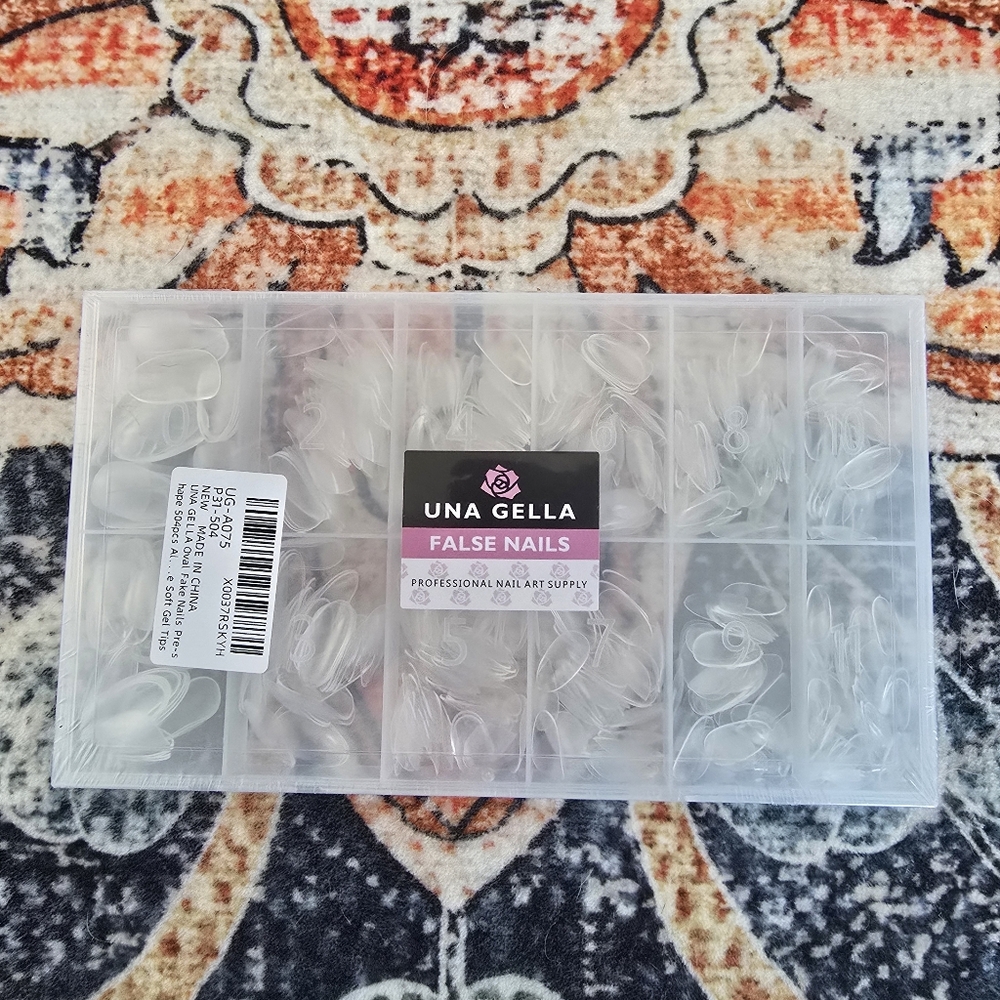 💅🏼 Una Gella Clear False Nails Set 💅🏼